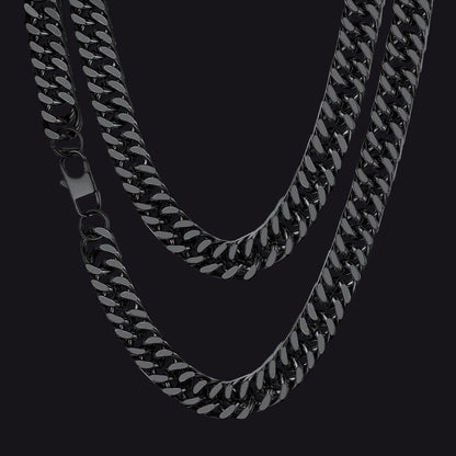 Heavy Miami Cuban Link Chain Necklace for