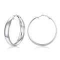 Minimalist Circle Round Huggie Hoop Earrings for , 40/60/80mm