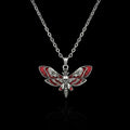 Blood Moth Necklace