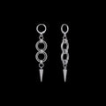 Spike Drop Hoops