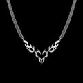 Flame Heart Choker