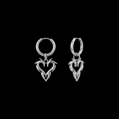 Barb Heart Hoops