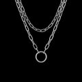 Layered O-chain Necklace