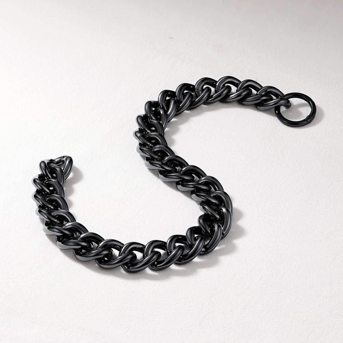 23mm Wide Chain Choker Necklace for