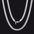 6mm Foxtail Chain Link Necklace for