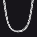 6mm Curb Chain Necklace in Stainless Steel for