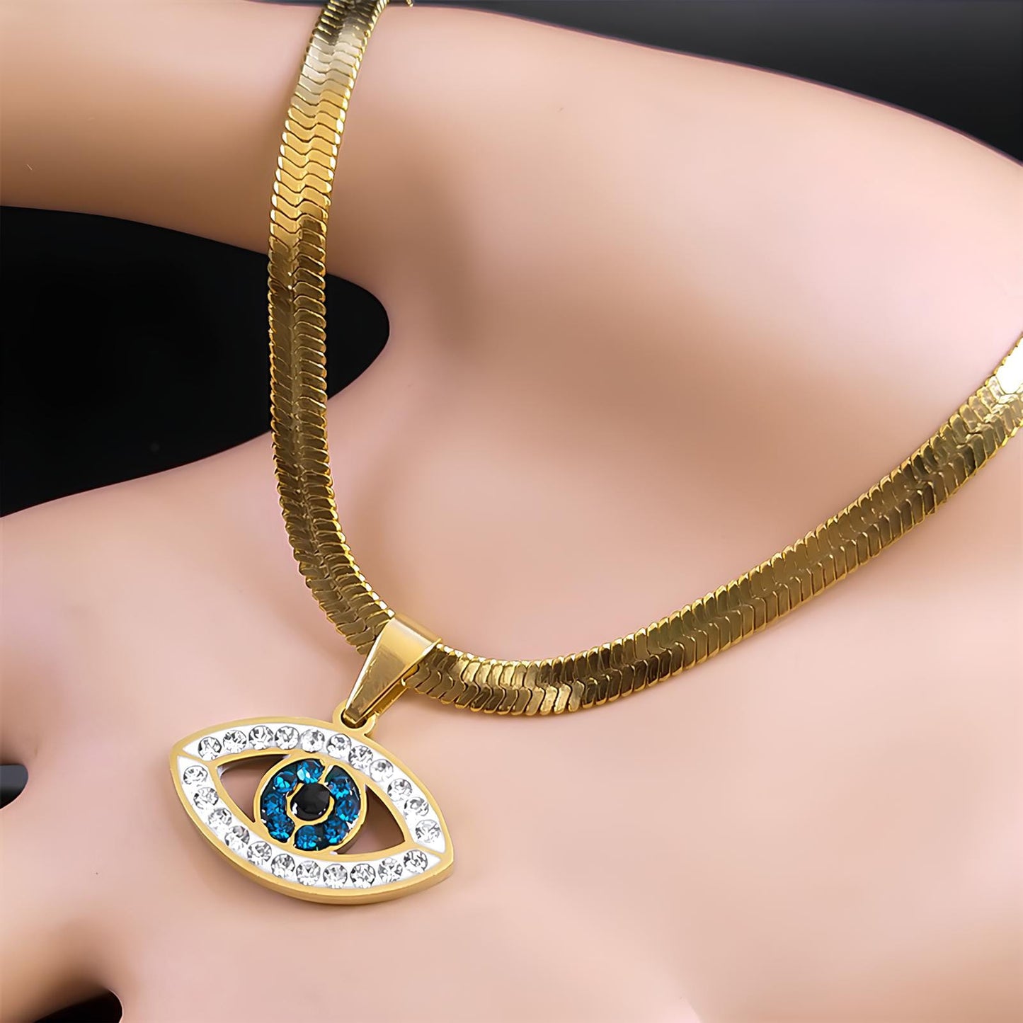 Mystic Guardian Evil Eye Pendant