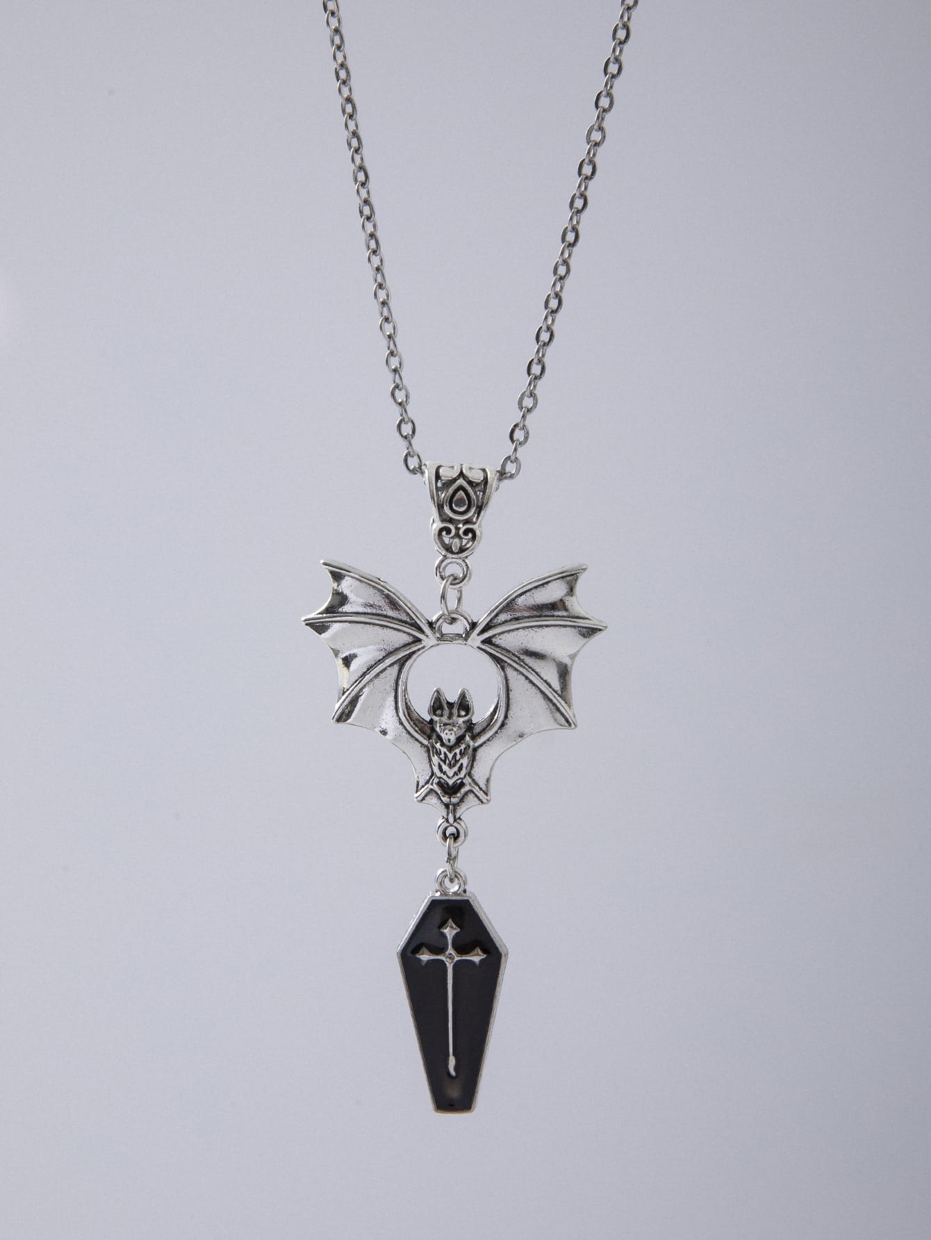 Coffin's Guardian Gothic Necklace