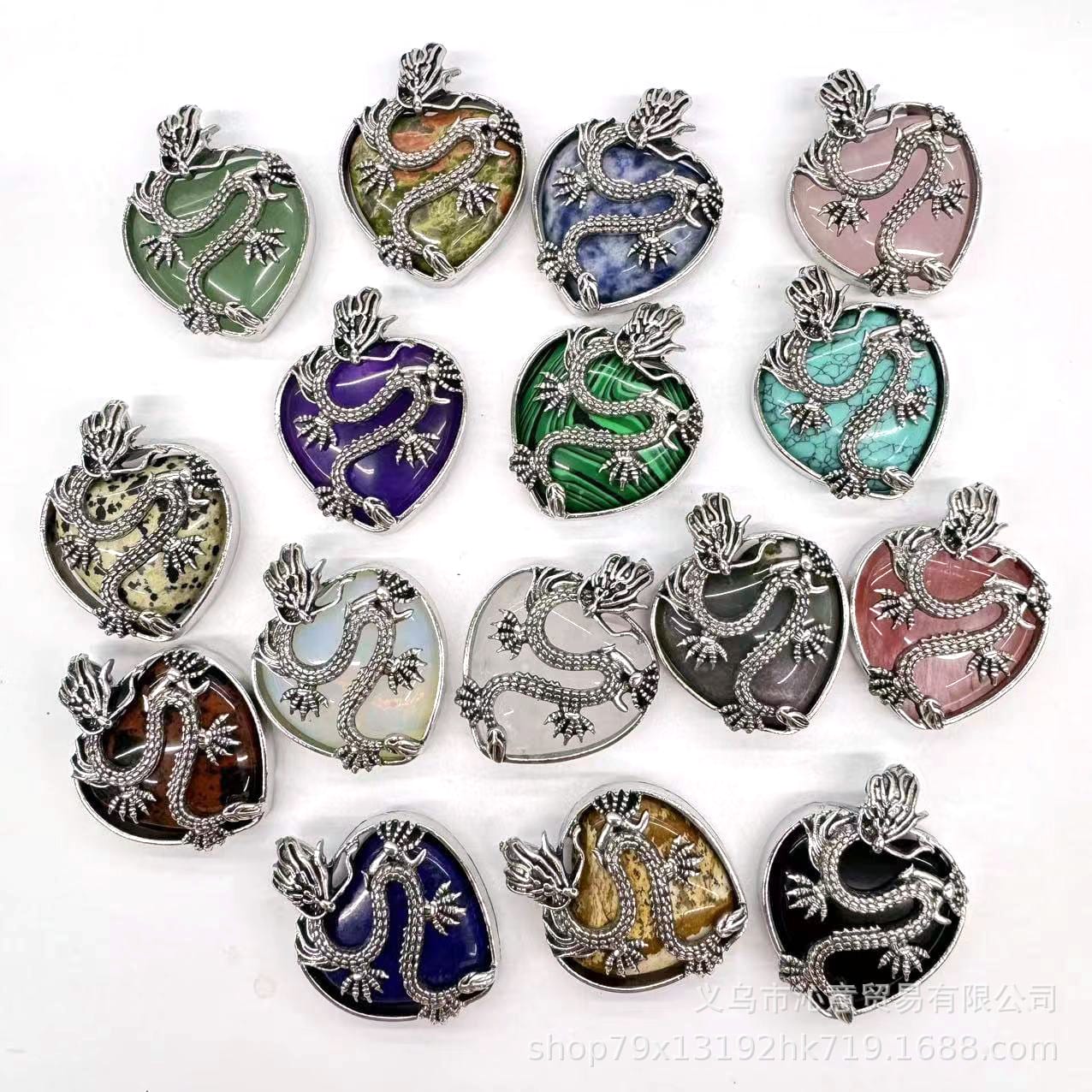Heart of the Dragon's Embrace Necklace
