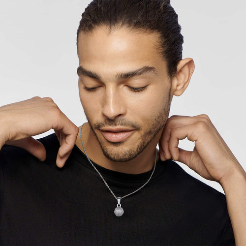 Basketball Necklace Sports Pendants for Ball Fans