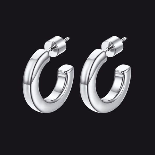 20/30/40/60/80mm Minimalist Hoop Earrings for