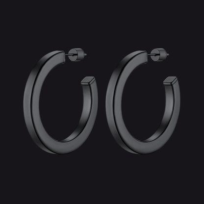 20/30/40/60/80mm Minimalist Hoop Earrings for