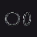 Stainless Steel Small Huggie Hoop Earrings for