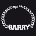 Customized Name Cuban Chain Bracelet for