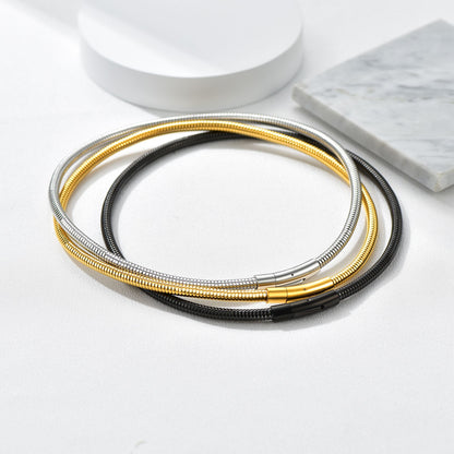 Herringbone Snake Chain Choker Necklace for 5mm Width