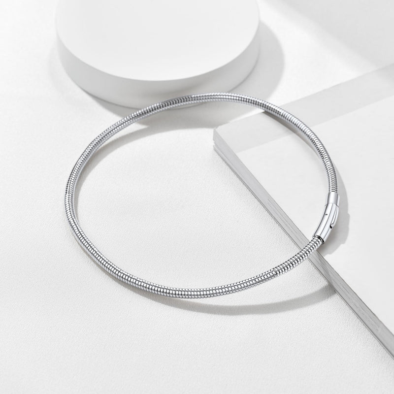Herringbone Snake Chain Choker Necklace for 5mm Width