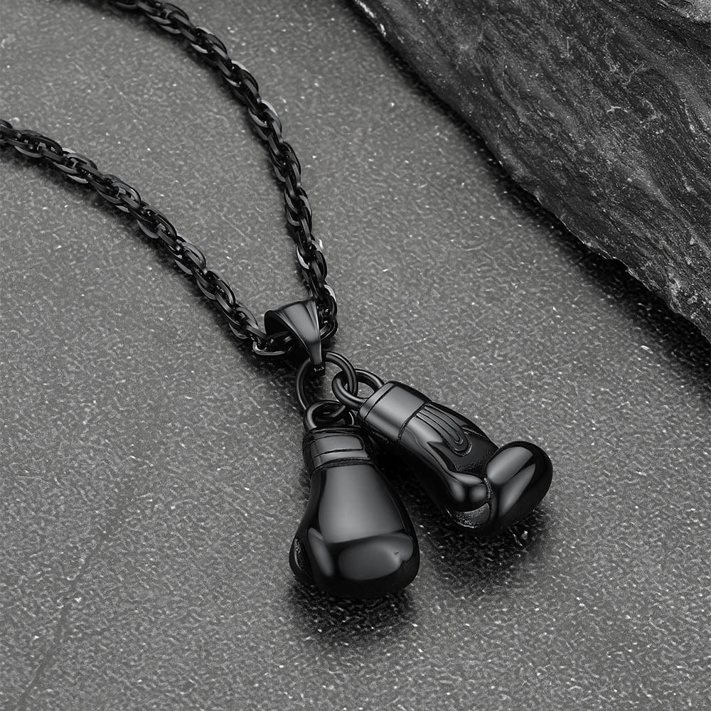 Boxing Gloves Pendant Bodybuilding Pendant Necklace for