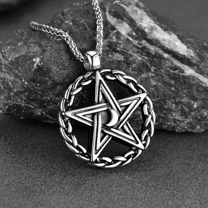 Pentagram Necklace Witch Necklace for