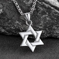 Classic Star of David Pendant Necklace for