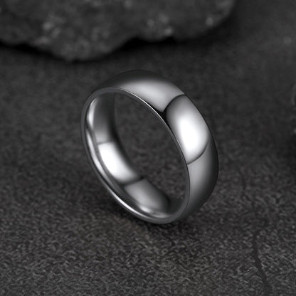 6mm Minimalist Plain Band Ring for