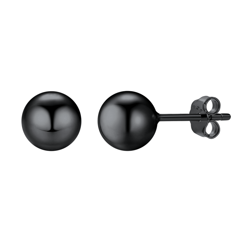 S925 Silver Minimalist Ball Stud Earrings for