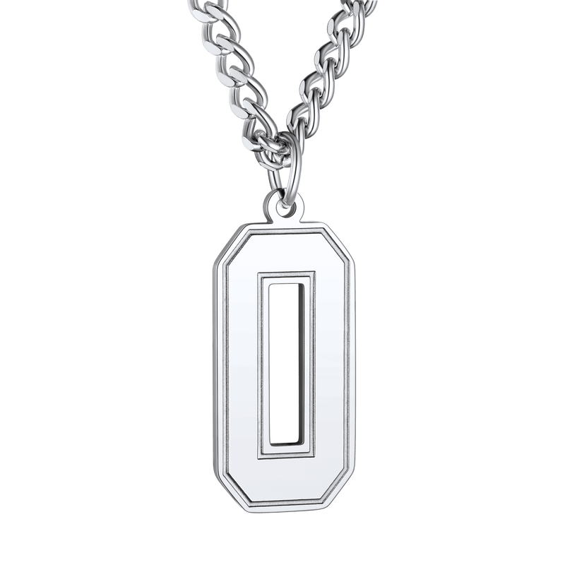Personalized Sports Jersey Number Chain Necklace for Sport Fans