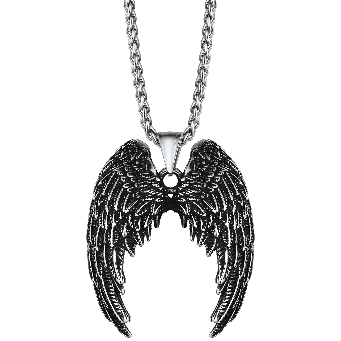 Flash Angel Wings Pendant Necklace for