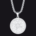 Seven Archangels Talisman Pentagram Pendant Necklace for