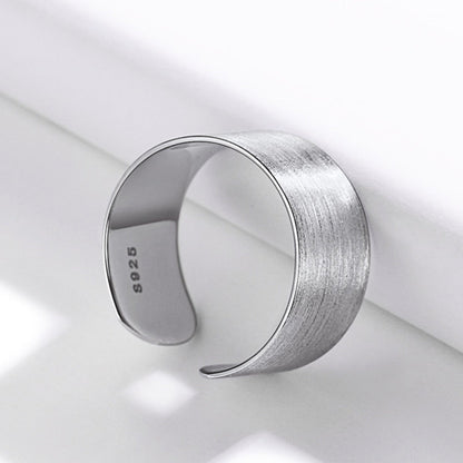 925 Sterling Silver Custom Open Band Ring for , 5/10/15mm
