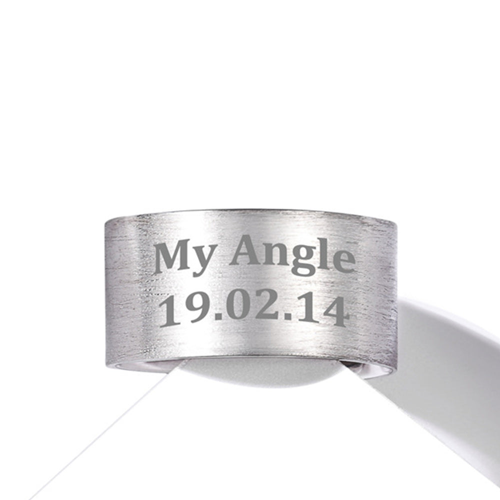 925 Sterling Silver Custom Open Band Ring for , 5/10/15mm