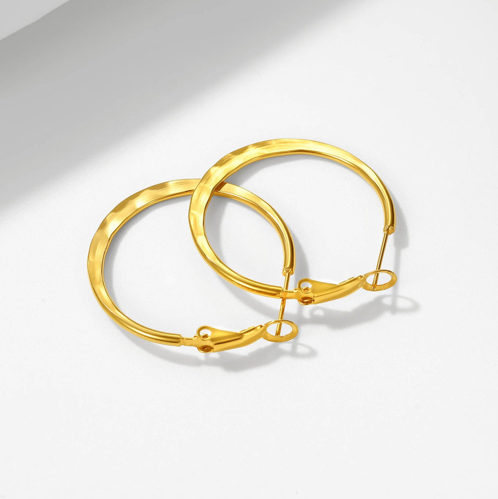 Simple Hoop Earrings for 30/40/60/80 Mm