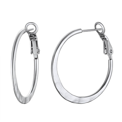 Simple Hoop Earrings for 30/40/60/80 Mm