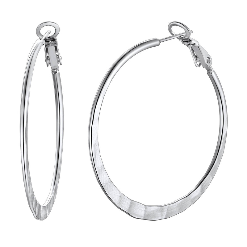 Simple Hoop Earrings for 30/40/60/80 Mm