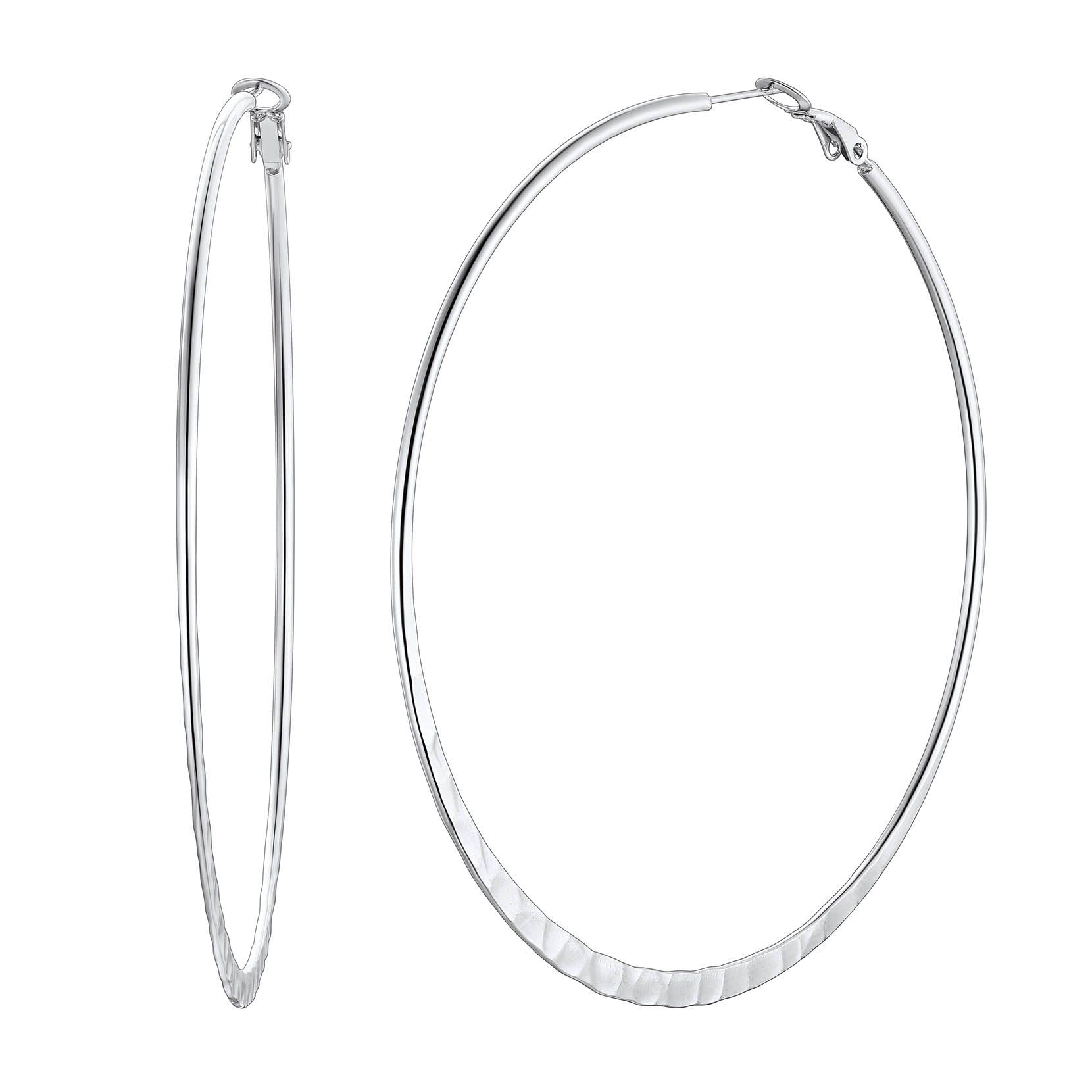 Simple Hoop Earrings for 30/40/60/80 Mm