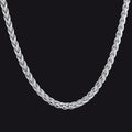 Thin Spiga Wheat Chain Necklace for 3mm Width