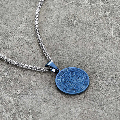 Christian St. Benedict Medal Necklace for