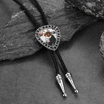 Customized Viking Heart Picture Bolo Ties for