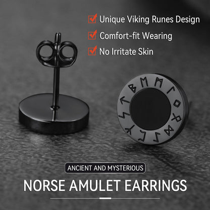 Black Onyx Diamond Stud Earrings for Sterling Silver