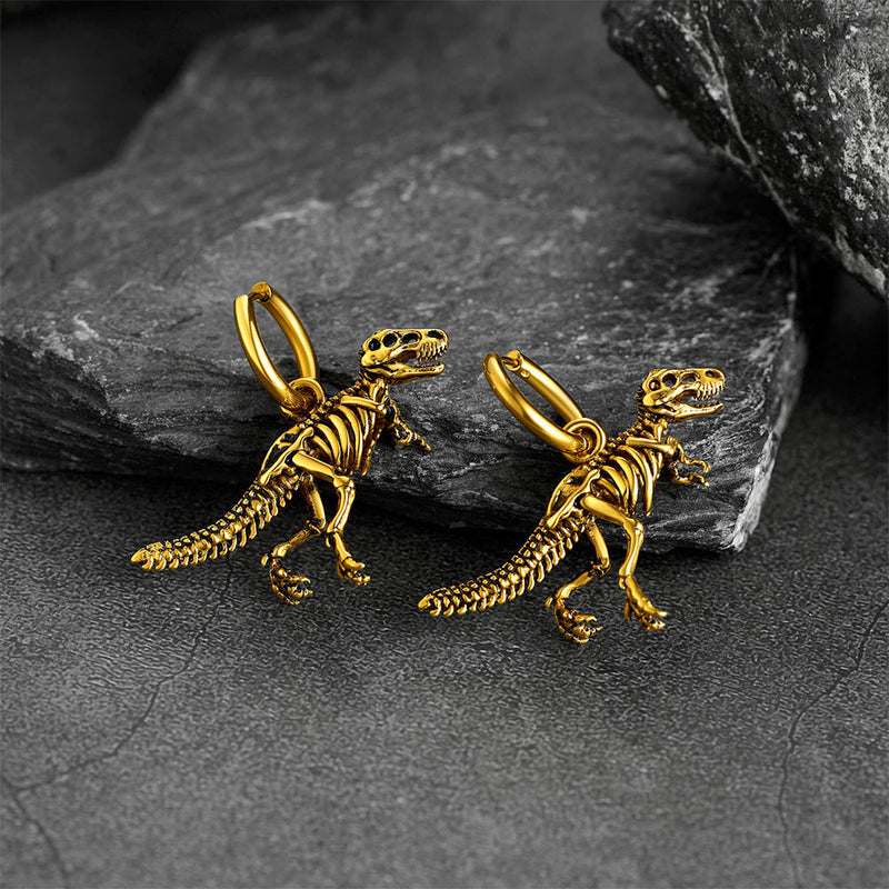 T-rex Dinosaur Earrings for