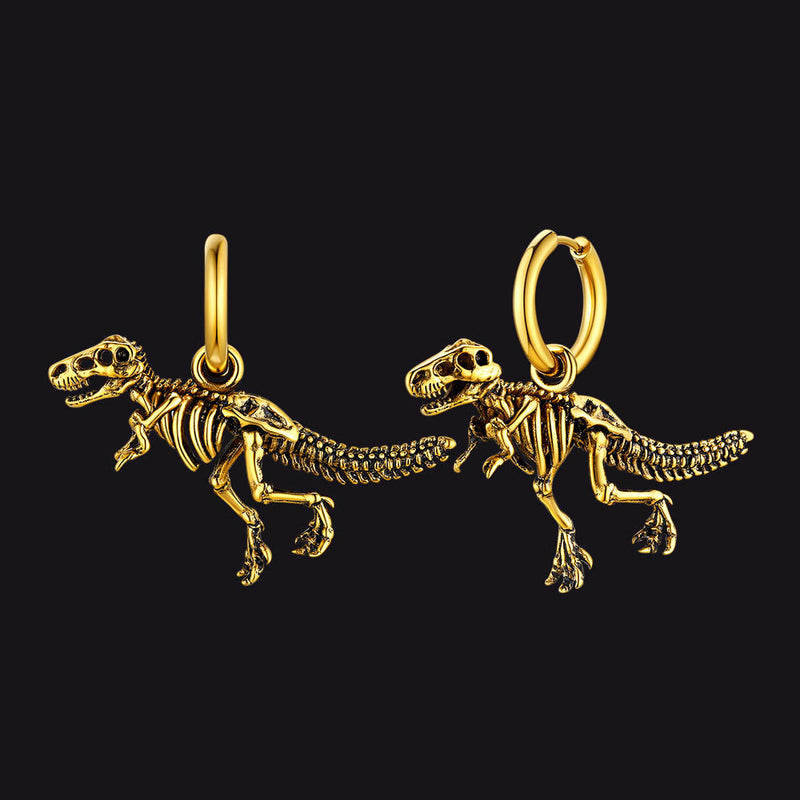 T-rex Dinosaur Earrings for