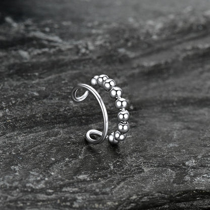 925 Sterling Silver Cartilage Ear Cuff 1pc