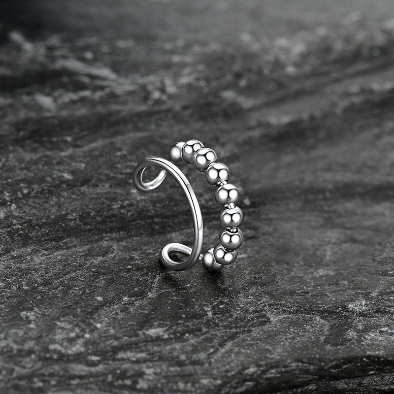 925 Sterling Silver Cartilage Ear Cuff 1pc