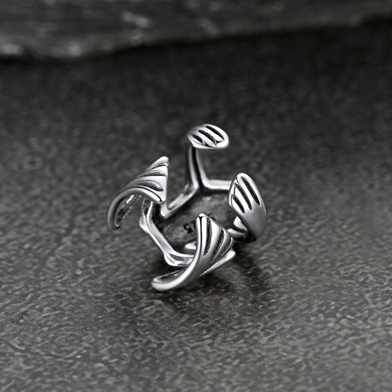 925 Sterling Silver Frog Ear Cuff Cartilage Earrings 1pc
