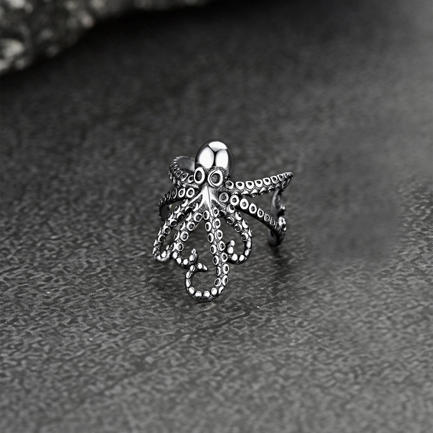 Sterling Silver Octopus Ear Cuff Earring for 1pc