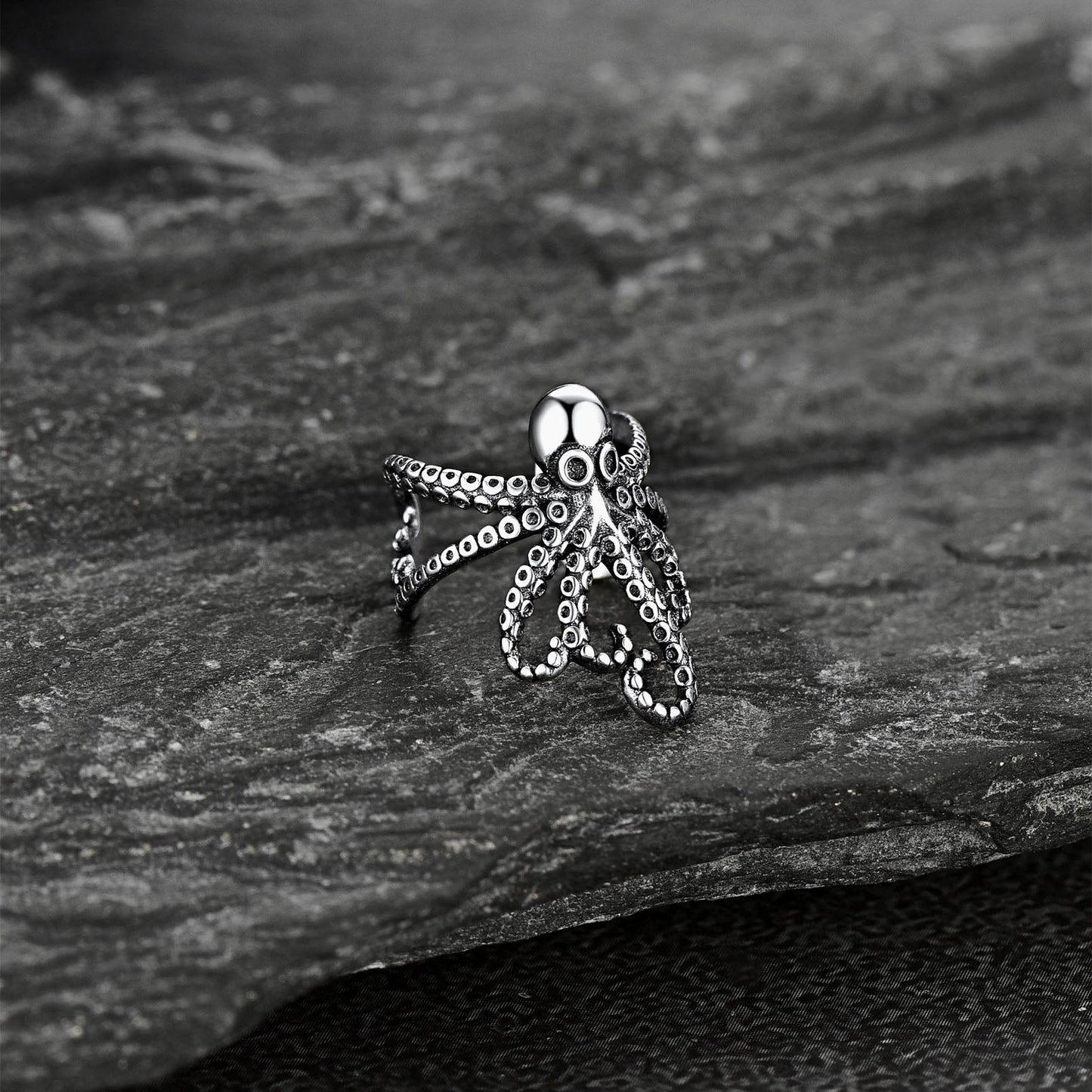 Sterling Silver Octopus Ear Cuff Earring for 1pc