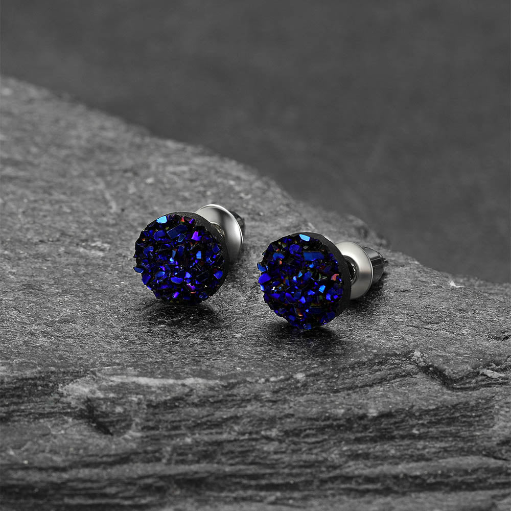 925 Sterling Silver Diamond Stud Earrings for