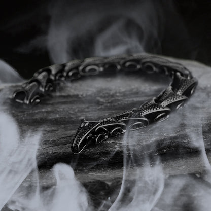 Chunky Dragon Chain Bracelet for in Stainless Steel