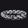 Chunky Dragon Chain Bracelet for in Stainless Steel