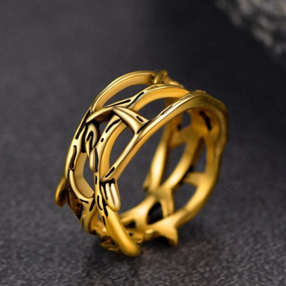 Christian Jesus Crown of Thorns Ring for