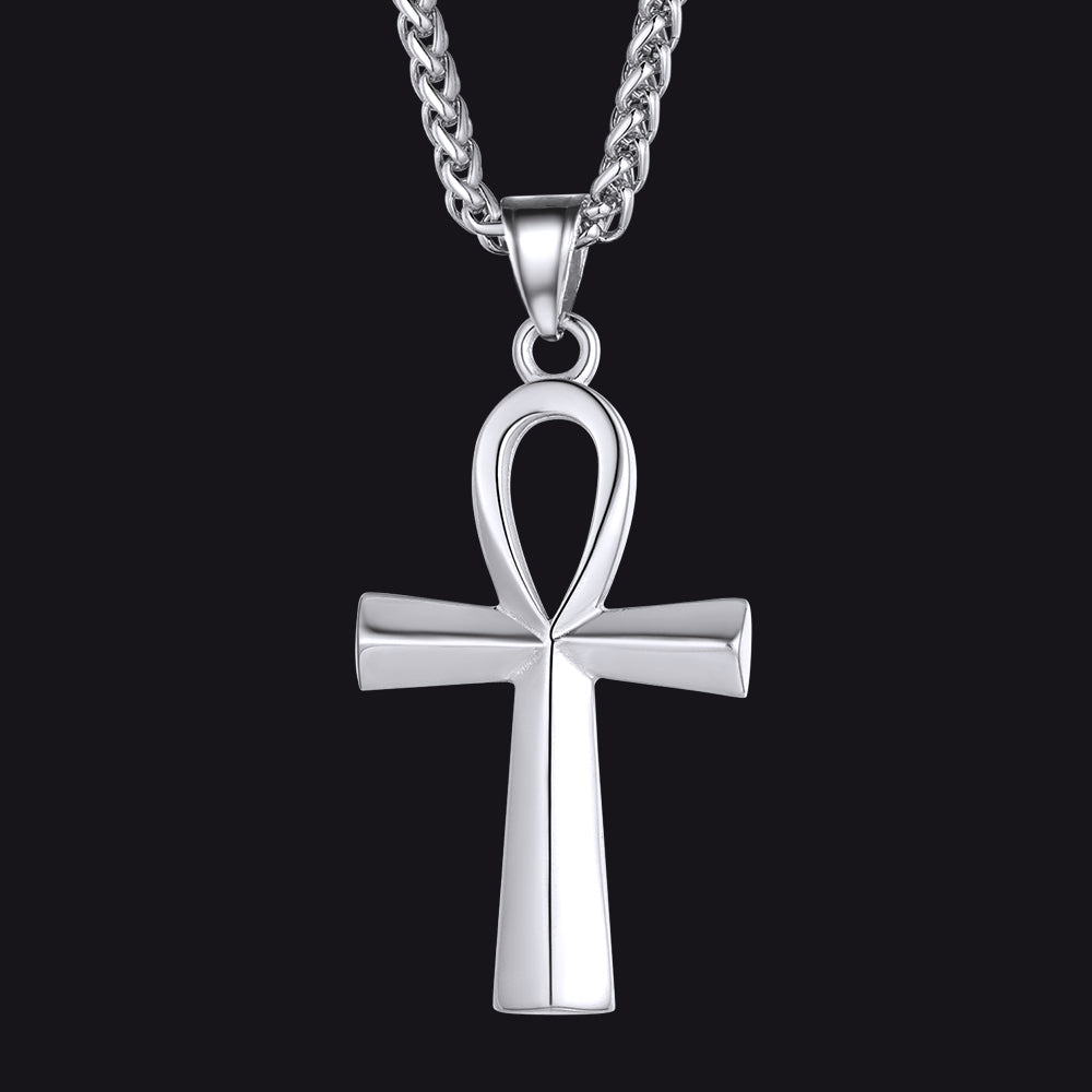 Egyptian Coptic Ankh Cross Necklace for